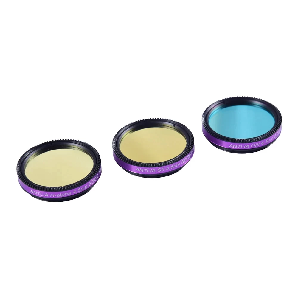 Antlia EDGE SHO Narrowband Filter Set (4.5 nm) (1.25") Antlia EDGE SHO Narrowband Filter Set (4.5 nm) (1.25")