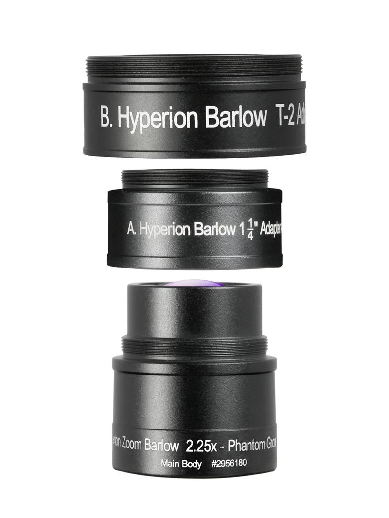 Baader Hyperion 2.25x zoom Barlow lens Baader Hyperion 2.25x zoom Barlow lens
