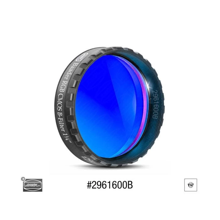 Baader Photographic (B) filter blue (1.25") - CMOS optimized Baader Photographic (B) filter blue (1.25") - CMOS optimized