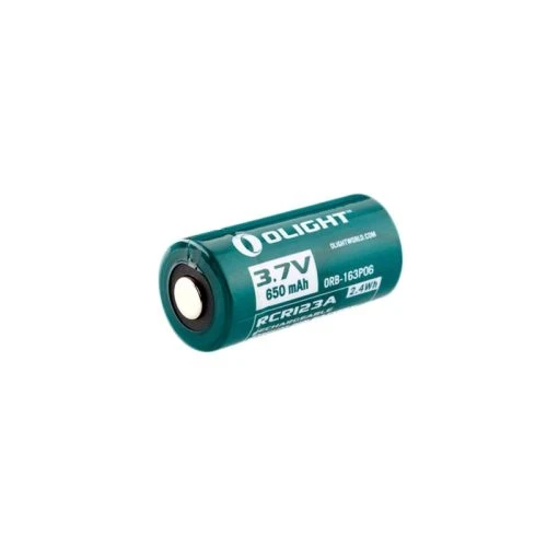 Olight RCR123A Li-ion battery (650mah) Olight RCR123A Li-ion battery (650mah)