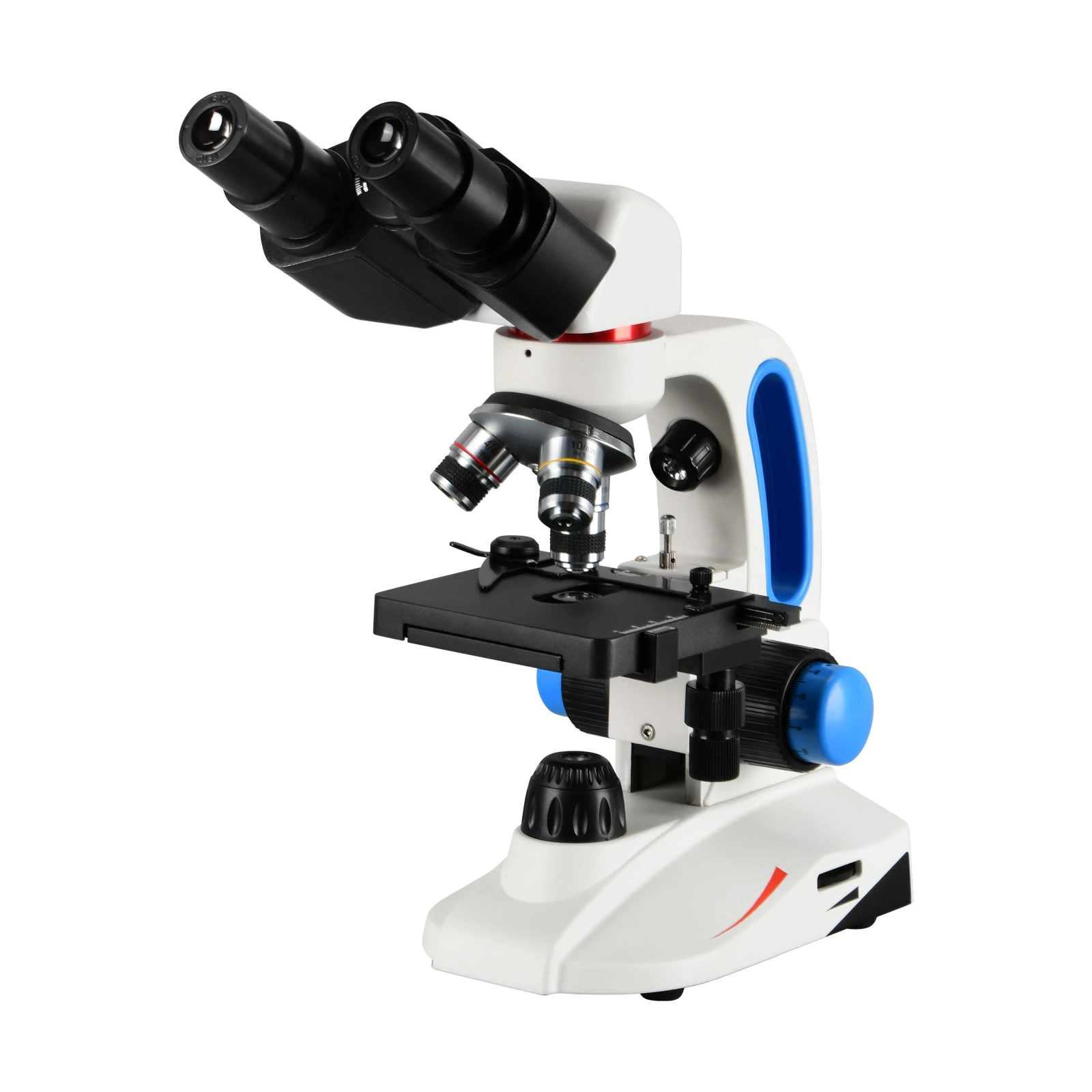 Scopium YJ-62B biological microscope with 40x, 100x and 400x magnification Scopium YJ-62B biological microscope with 40x, 100x and 400x magnification