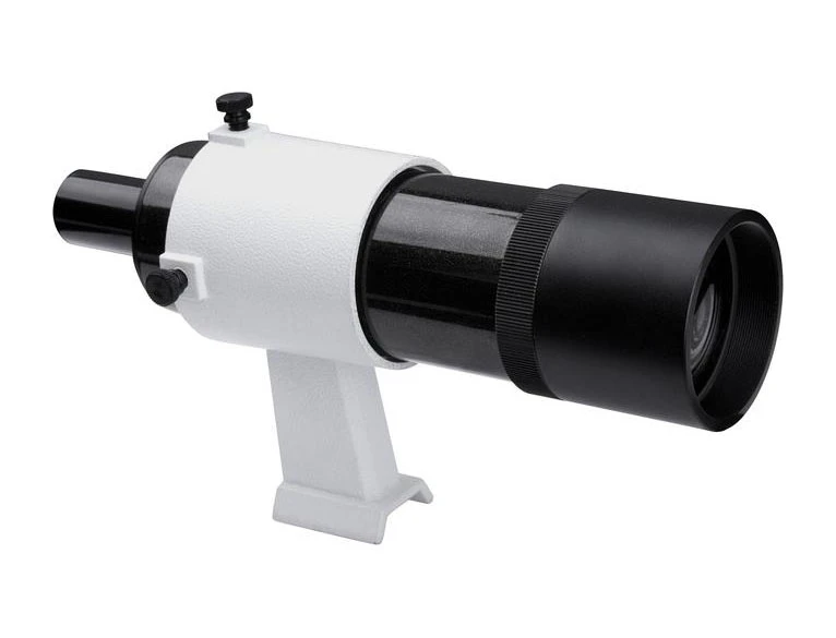 SkyWatcher 9x50 keresőtávcső (fekete, fordított állású) + fehér tartóláb SkyWatcher 9x50 keresőtávcső (fekete, fordított állású) + fehér tartóláb