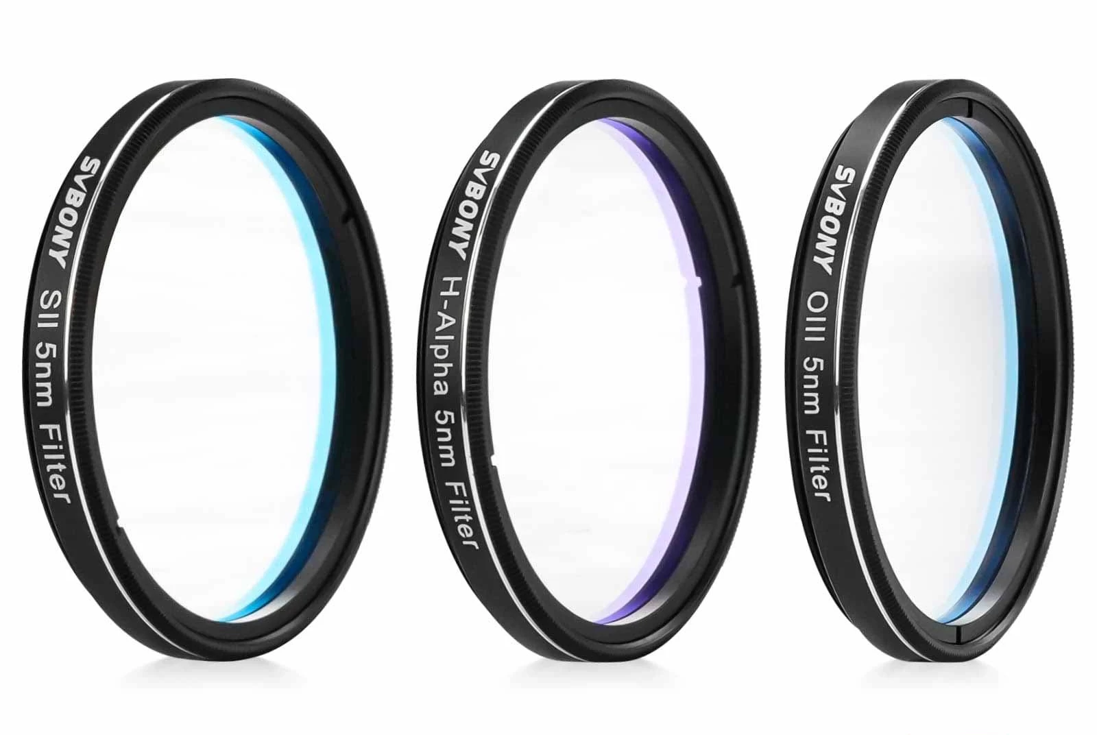 Svbony SV227 keskenysávú (5 nm) SHO filter set (2") Svbony SV227 keskenysávú (5 nm) SHO filter set (2")