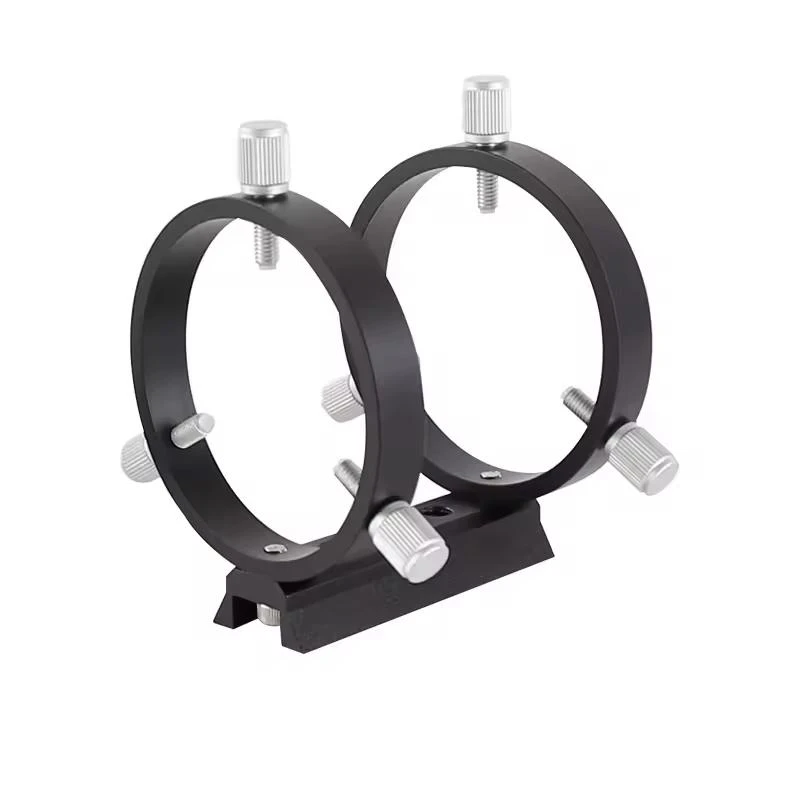 Tubusgyűrűpár 68 mm átmérővel, mini prizmasínnel, állítócsavarokkal Tubusgyűrűpár 68 mm átmérővel, mini prizmasínnel, állítócsavarokkal