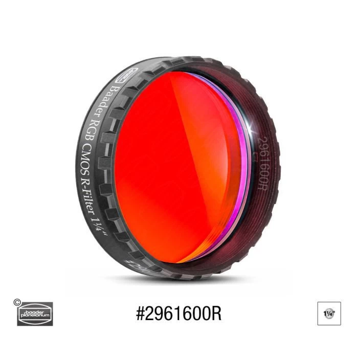 Baader fotografikus vörös (R) szűrő (1.25") - CMOS optimalizált