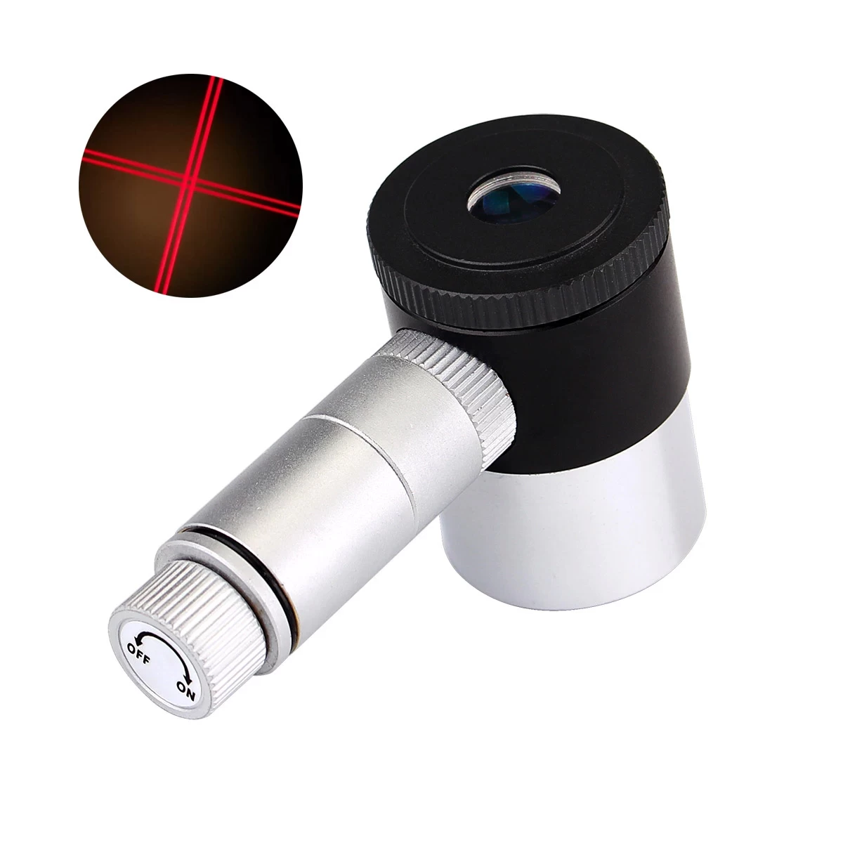 Svbony 12.5 mm okulár szálkereszttel, világítással