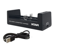 XTAR MC2 kétcsatornás akkumulátor töltő